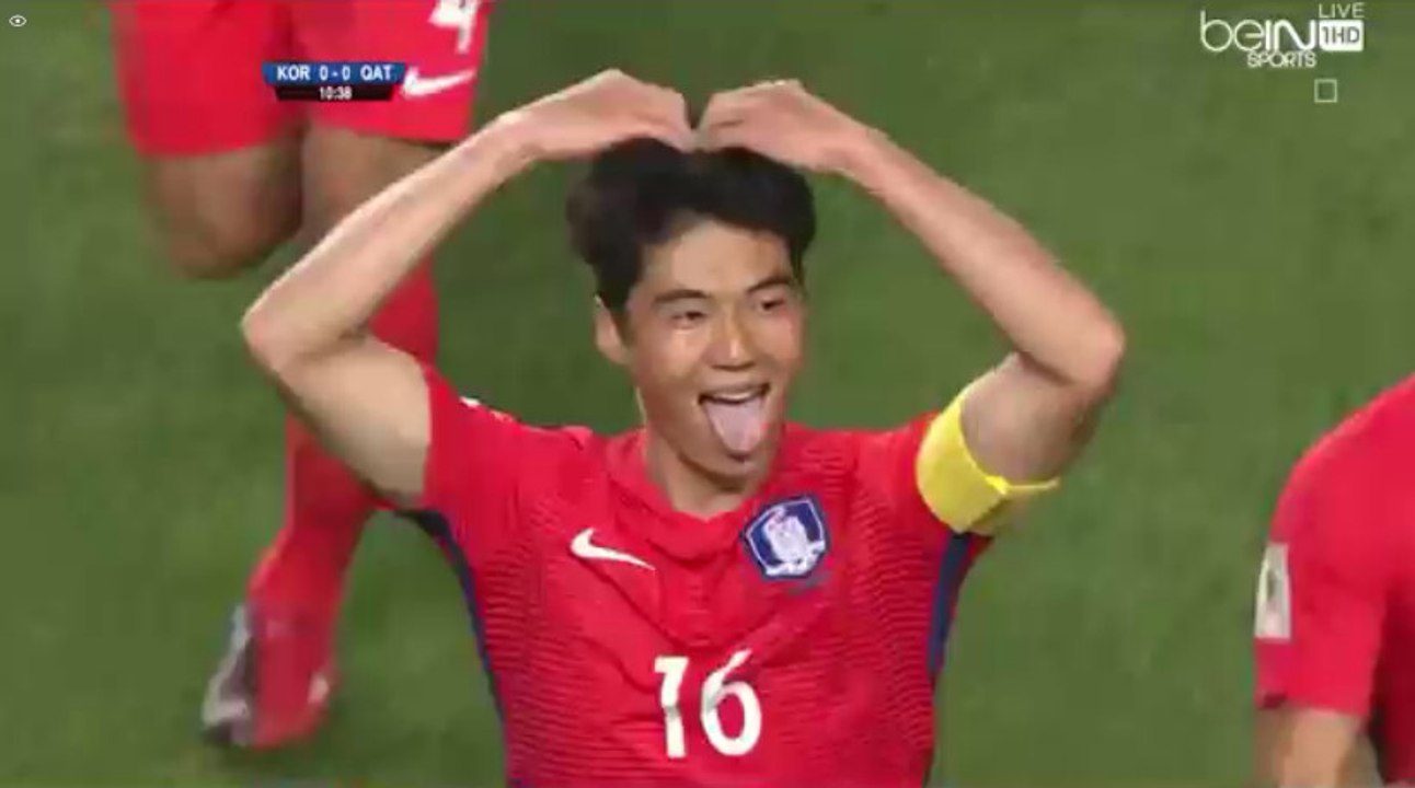 Ki Sung-Yueng Goal - South Korea 1-0 Qatar - (06/10/2016)