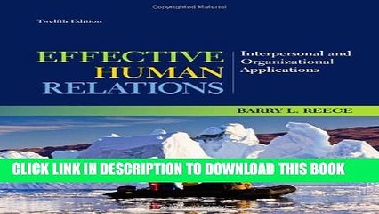 [PDF] Effective Human Relations: Interpersonal and Organizational Applications Full Colection