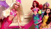 Disney Frozen Mermaid Elsa Anna Ariel and Sisters Mermaids Swimming Underwater, FULL Episodes | LEGO