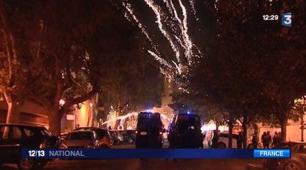 Heurts à Bastia : quatre policiers blessés par des jets de projectiles