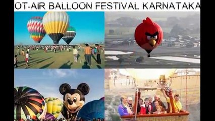 Enjoy Hot Air Ballon Festival of Karnataka India