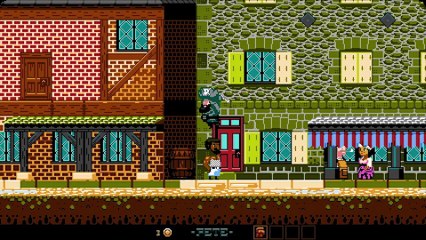 Pixel Pirate in Bits of Eights - Démo BitSummit 2015