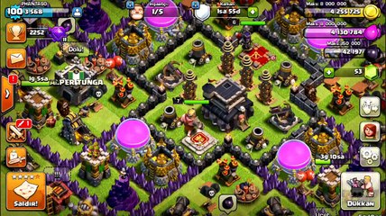 clash of clans walkyrie saldırısı