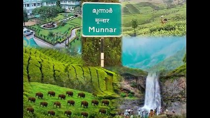 Hill station of  Kerala, Munnar places to visit