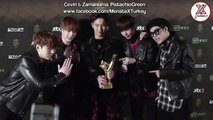 [20.01.2016] Monsta X - Golden Disk Awards Sahne Arkası (Türkçe Altyazılı)