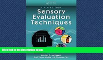 Popular Book Sensory Evaluation Techniques,  Fifth Edition