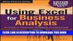 [PDF] Using Excel for Business Analysis: A Guide to Financial Modelling Fundamentals Popular Online
