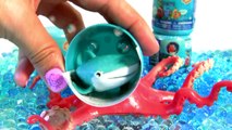 Mashems Toys Disney Finding Dory Fashems Squishy Toys ~ Hank Swimming Underwater in Orbeez with Nemo