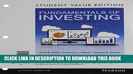 [PDF] Fundamentals of Investing, Student Value Edition (13th Edition) Full Colection