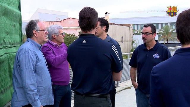 FC Barcelona: la visita de Oklahoma City Thunder a la instalaciones del Barça [ESP]