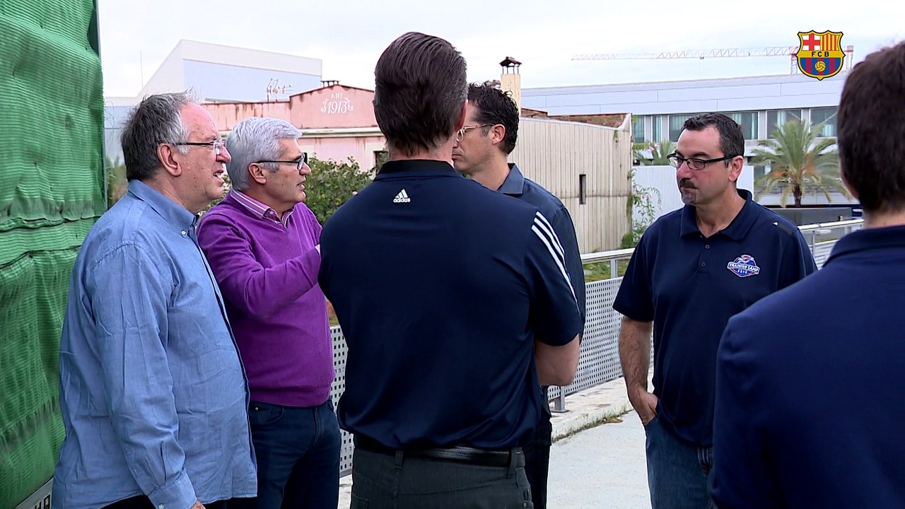 FC Barcelona: la visita de Oklahoma City Thunder a la instalaciones del Barça [ESP]