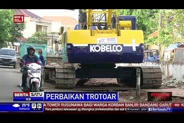Pemprov DKI Perbaiki 9 Titik Trotoar