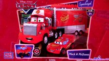 Cars Mega Bloks Mack Truck Hauler Buildable Toys Lightning McQueen Epic Review Disney Blocks