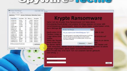Delete Krypte Ransomware manually