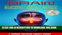 [PDF] BRAIN: 51 Powerful Ways to Improve Brain Power, Enhance Memory, Intelligence and