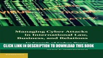 [PDF] Managing Cyber Attacks in International Law, Business, and Relations: In Search of Cyber