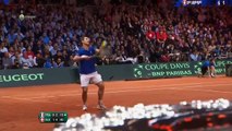 Davis Cup 2014 Richard Gasquet vsRoger Federer