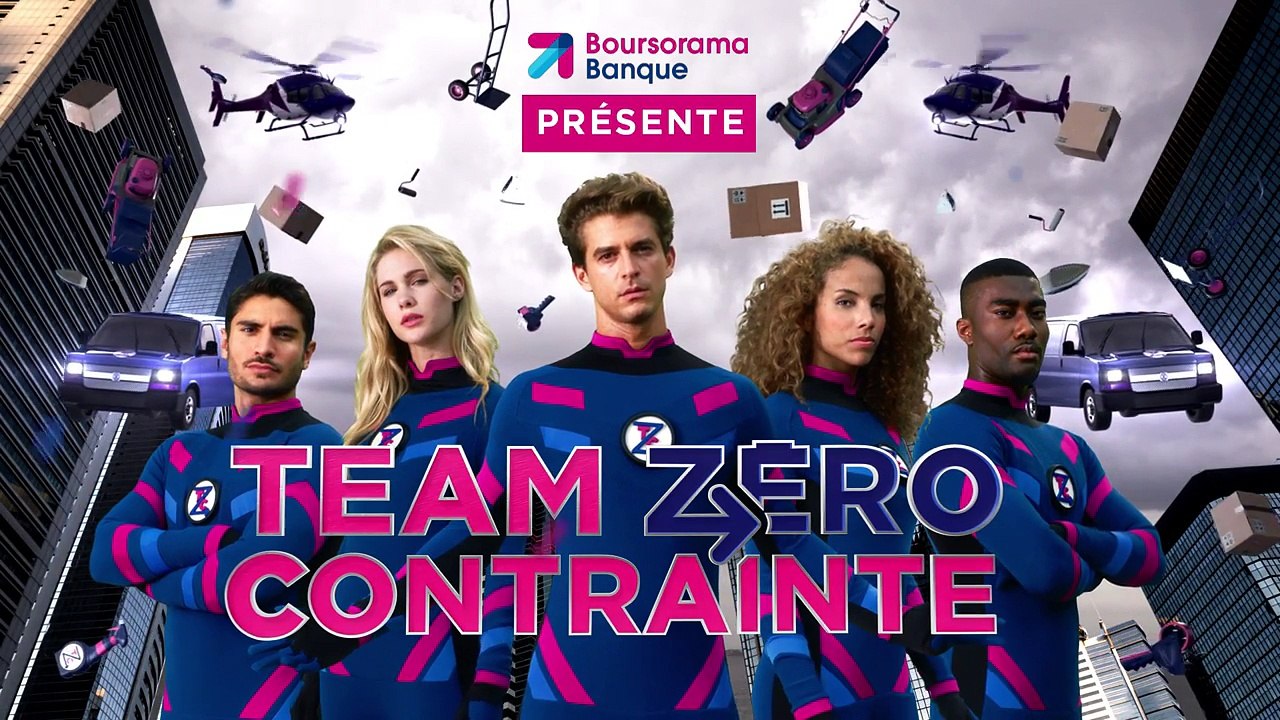 BETC pour Boursorama Banque - «Team Zéro Contrainte» - octobre 2016