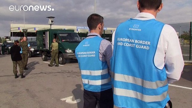Les gardes-frontières européens patrouillent en Bulgarie