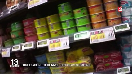 Étiquetage nutritionnel : les tests au ralenti