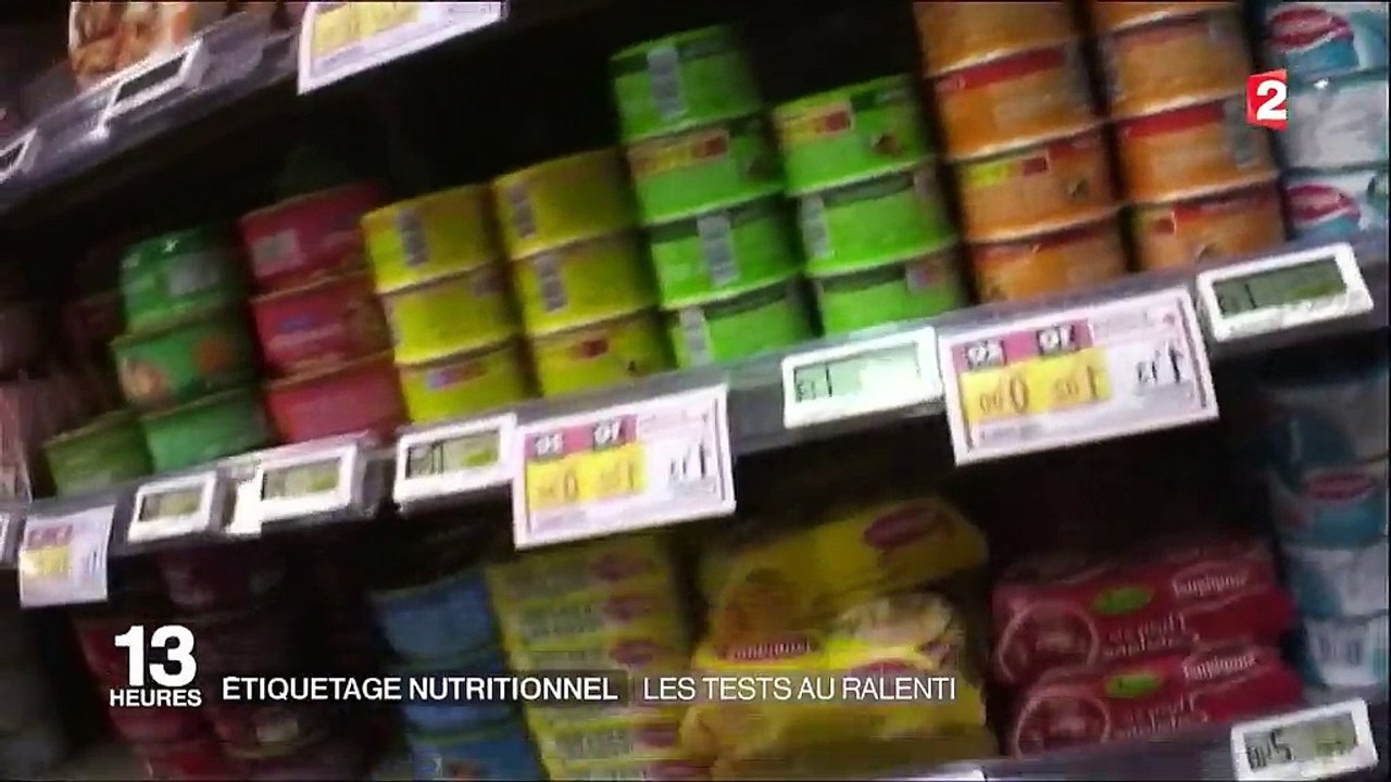 Étiquetage nutritionnel : les tests au ralenti