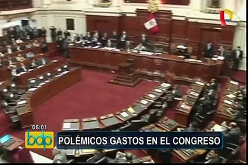 Congreso: oficial mayor se pronuncia sobre polémicos gastos