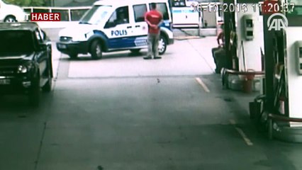 Tinerli saldırıya biber gazlı müdahale