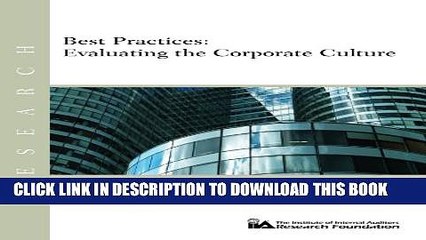 [PDF] Best Practices: Evaluating the Corporate Culture Popular Colection