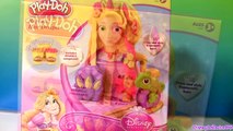 Play Doh Princess Rapunzel Hair Designs Playset From Disney Tangled Fuzzy Hair Playdough