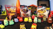 Pixar Cars Unboxing Carbon Fiber Miguel Camino with Lightning McQueen from Cars and Cars2