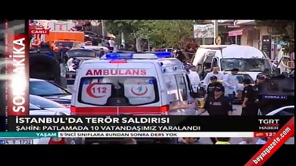 Vasip Şahin'den bombalı saldırı açıklaması...