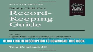 [PDF] Family Child Care Record-Keeping Guide: 7th Edition Full Colection