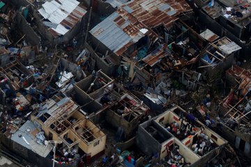 Haïti: les images aériennes des dégâts causés par l'ouragan Matthew