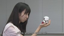 Kirobo Mini reconnait les expressions