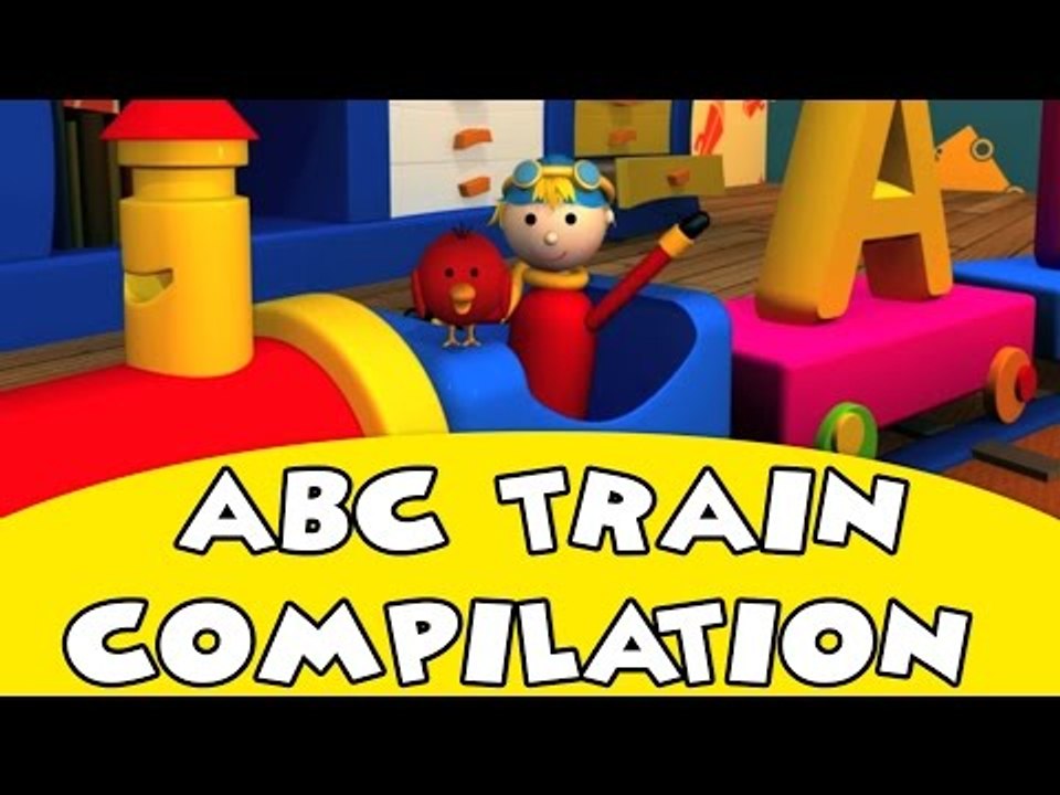 Toy Train - ABC Train Compilation