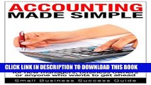 [PDF] Accounting Made Simple: Basic Accounting principles for new managers, business owners or