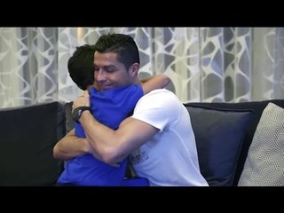 اجمل الحظات المؤثرة من حياة كريستيانو رونالدو مع ابنه 2016