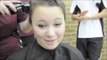 Blonde girl shaves her head bald for Worlds Greatest Shave