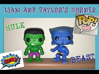 POP Marvel Universe | The Hulk | Beast | Unboxing | Liam and Taylor's Corner