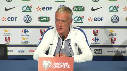 Foot - CM 2018 (Q) - Bleus : Deschamps évoque Benzema