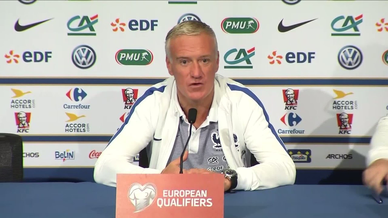Foot - CM 2018 (Q) - Bleus : Deschamps «La route est longue, il reste neuf matches»