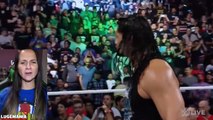 WWE Raw 10/3/16 Roman Reigns attacks Rusev