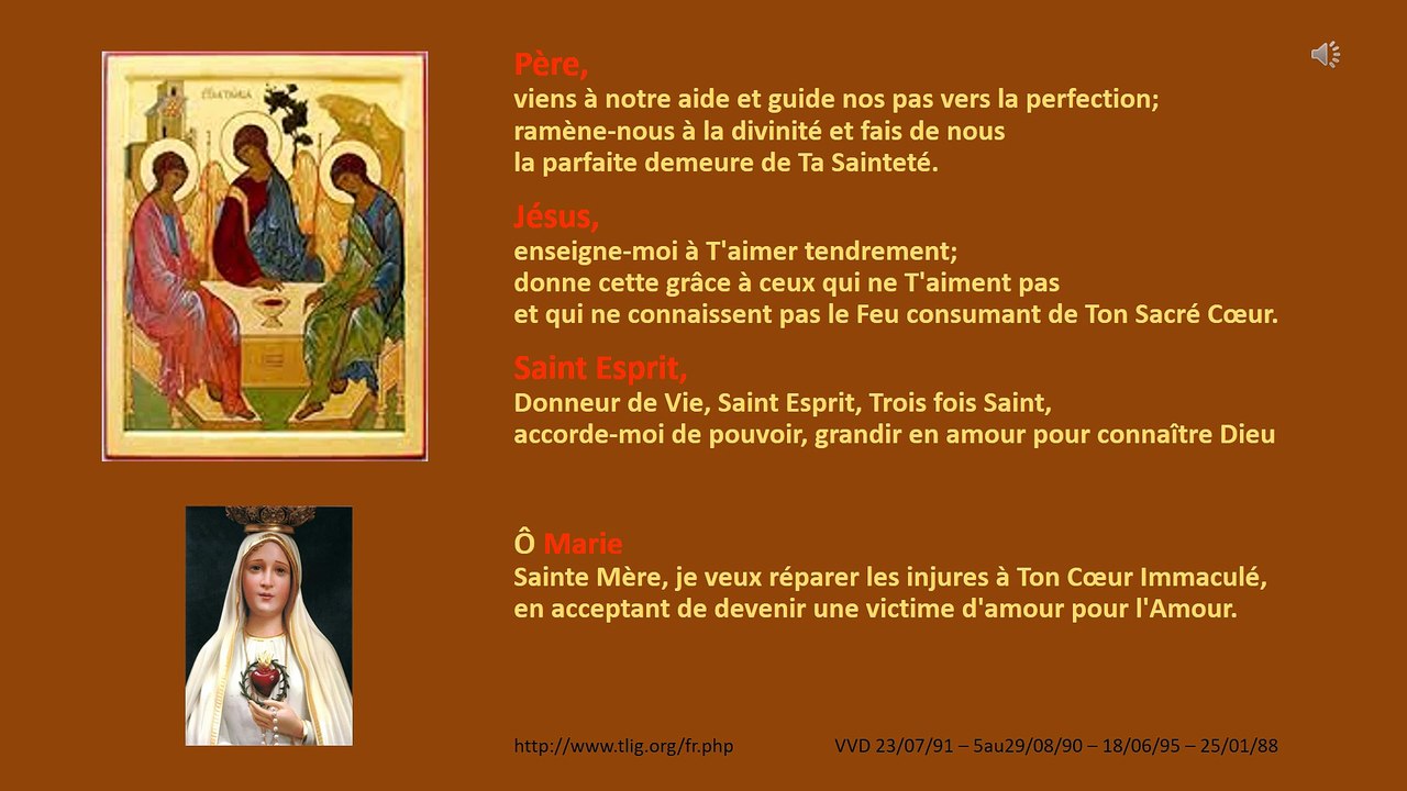 Recueil 1 / La Vraie Vie en Dieu 23.07.91