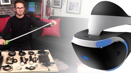 C'est impressionnant... PlayStation VR : On a mesuré la TONNE de câbles nécessaires !