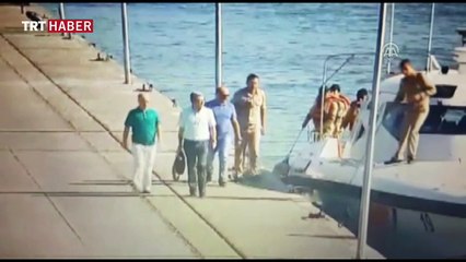 Darbeci amirallerin kaçış anı