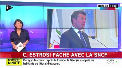 Christian Estrosi accuse la SNCF de « délires tarifaires » et menace de faire jouer la concurrence