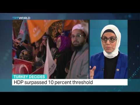 TRT World - Parliamentary member of AK Party Ravza Kavakci talks after Turkey's Snap Election