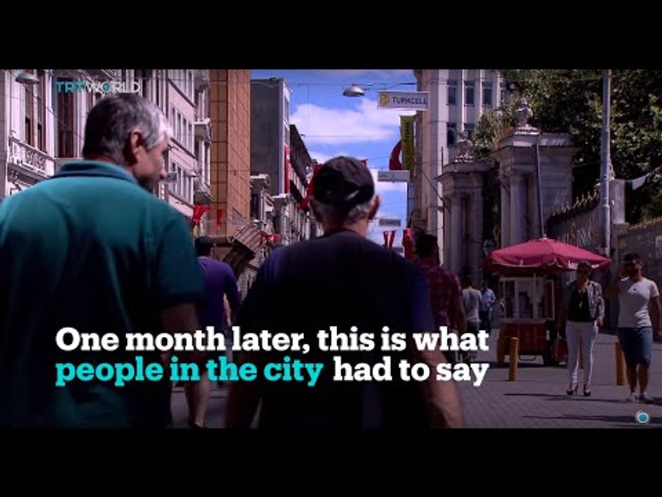 The failed coup attempt, one month later