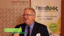Czelaw Adam Siekierski Chair of the European Parliament's Comittee on Agriculture, at Athens Copa Cogeca Congress 2016