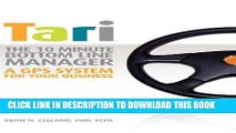 [PDF] TARI, The Ten-Minute, Bottom-Line Manager, A GPS System for Business Popular Online